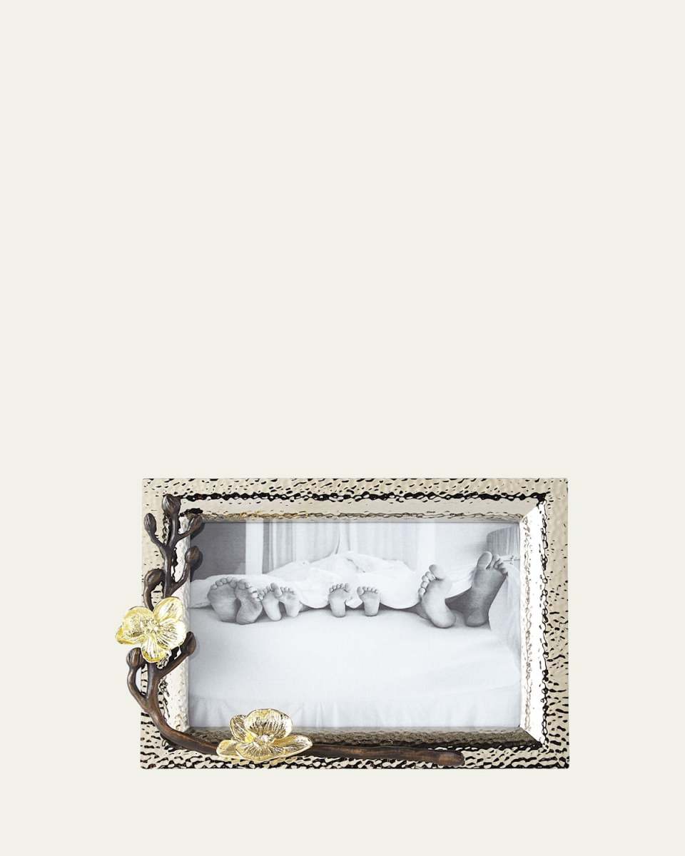 Gold Orchid 5" x 7" Picture Frame